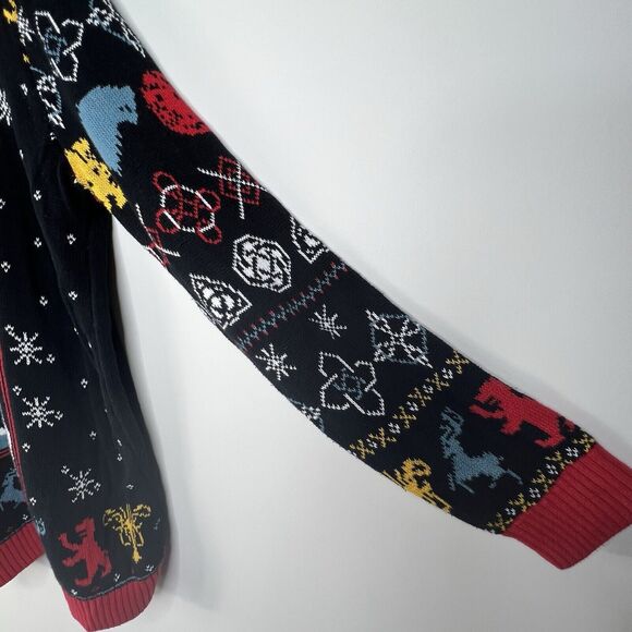 Game of Thrones Joy to the Realm Mens XL Sweater Ugly Christmas Holiday Movie - Picture 3 of 7